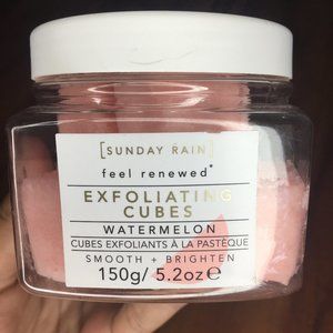 Sunday Rain: Exfoliating Cubes